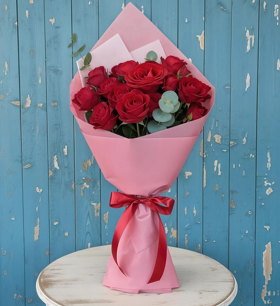 Букет цветов из: Розы в Вад