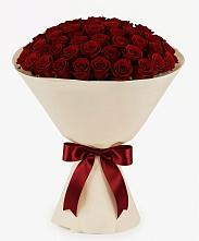 Букет 101 Бордовая роза Блэк Бакарра в Вад