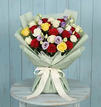 Букет цветов из:  Розы в Вад