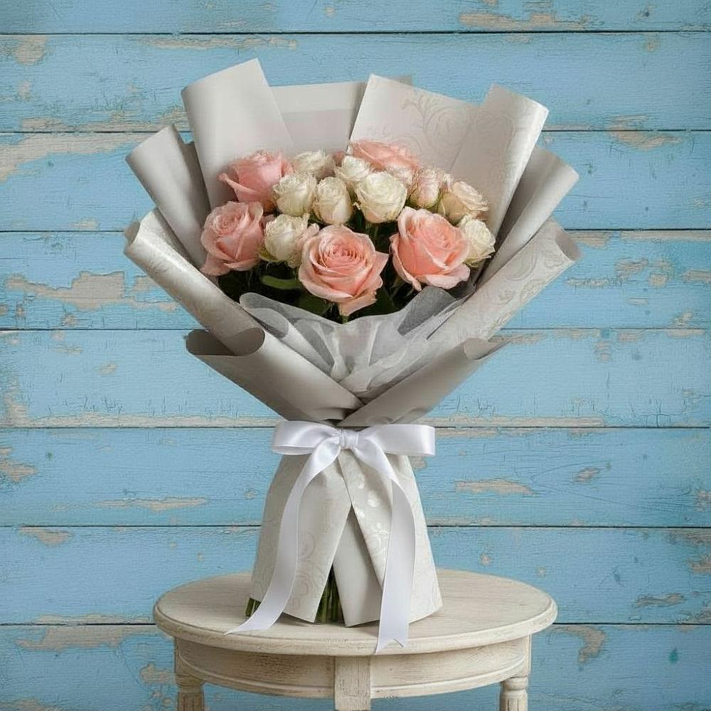 Букет цветов из: Розы в Вад