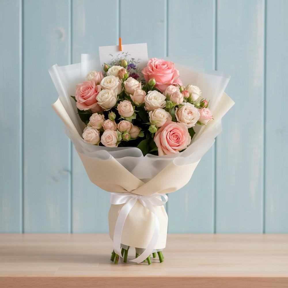 Букет цветов из: Розы в Вад