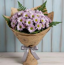 Букет цветов из:  Хризантемы #REPLACE_PRED# Вад