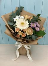 Букет цветов из:  Герберы и Хризантемы в Вад