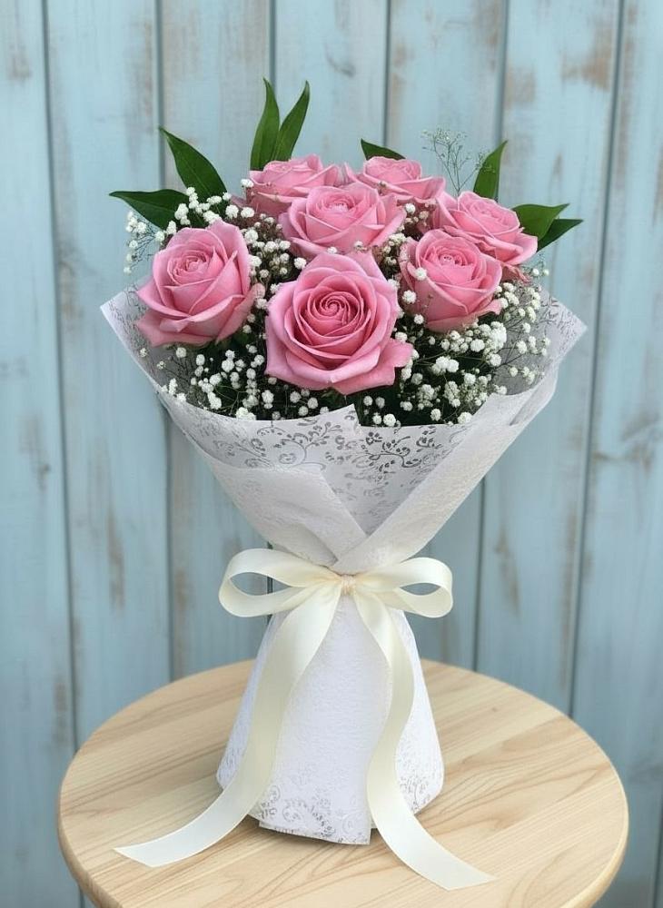 Букет цветов из: Розы в Вад