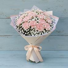 Букет цветов из:  Гвоздики в Вад