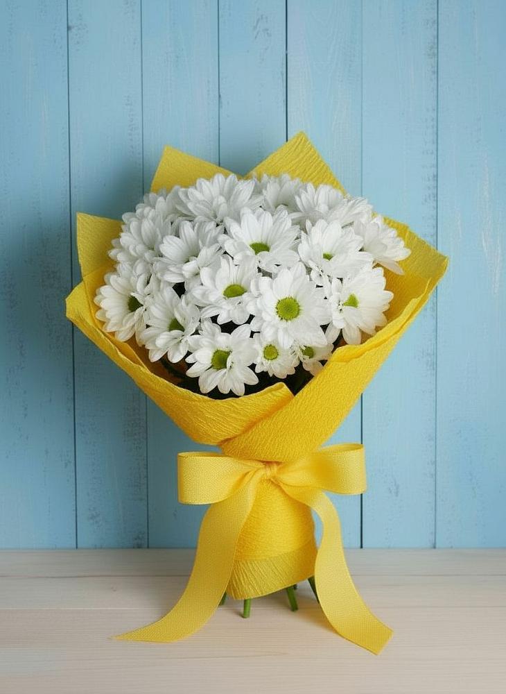 Букет цветов из: Хризантемы в Вад