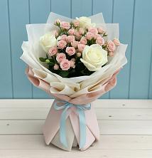 Букет цветов из:  Розы в Вад
