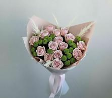 Букет цветов из:  Розы и Хризантемы в Вад