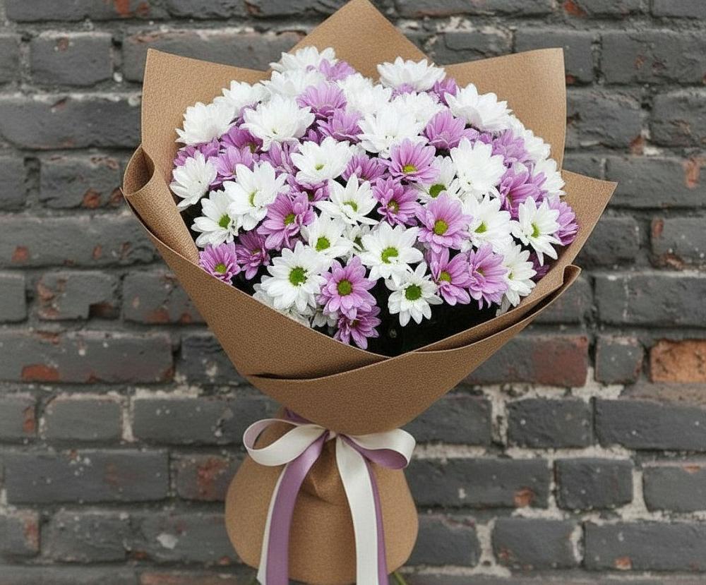 Букет цветов из: Хризантемы в Вад