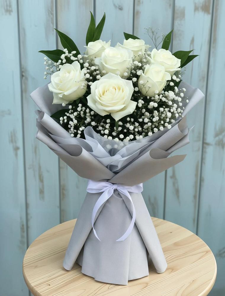 Букет цветов из: Розы в Вад