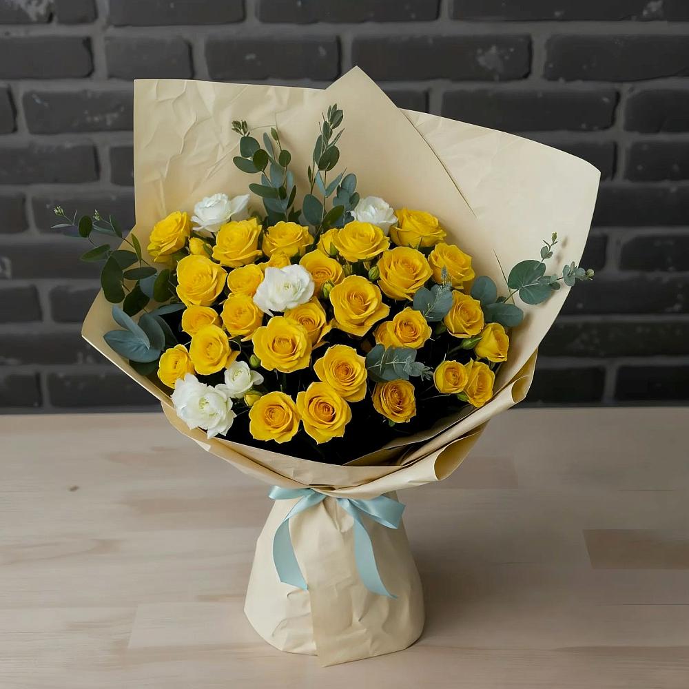 Букет цветов из: Розы в Вад