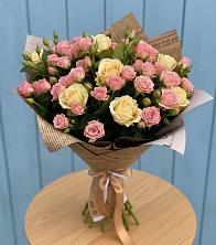 Букет цветов из:  Розы в Вад