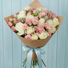 Букет цветов из:  Розы в Вад