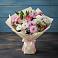 Букет цветов из: Хризантемы, Альстромерии и Розы в Вад